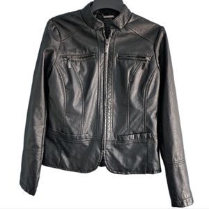 Preowned Joujou Faux Leather Jacket